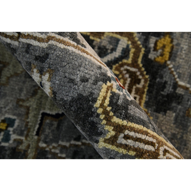 Bristol Wool Floral Area Rug, Rectangle 8' x 10'