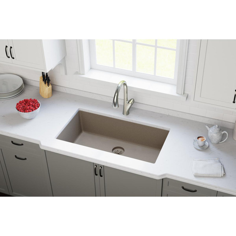 Perfect Removable Basket Strainer Kitchen Sink Drain, Silvermist