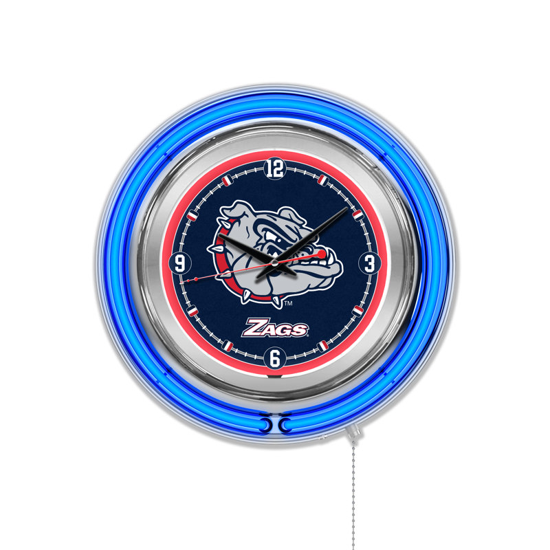 Horloge murale 15 po NCAA, Gonzaga