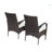 2-Piece Liberatore Dining Chairs With Cushions