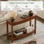 104.9cm Solid Wood Console Table-341221