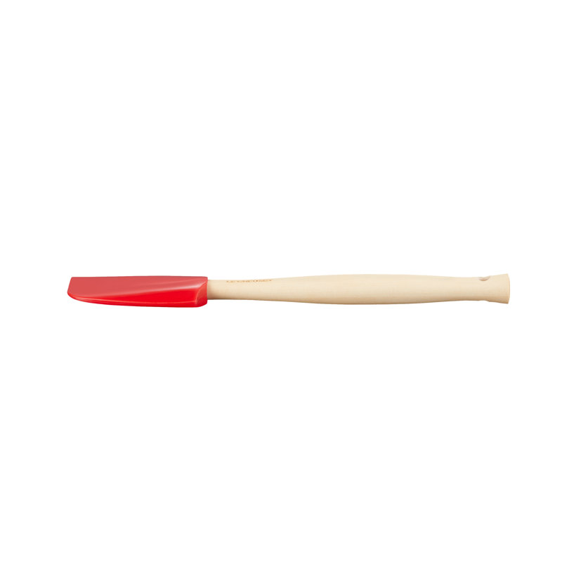 Le Creuset Craft Spatula, Cerise, 5.8cm W x 28.5cm L