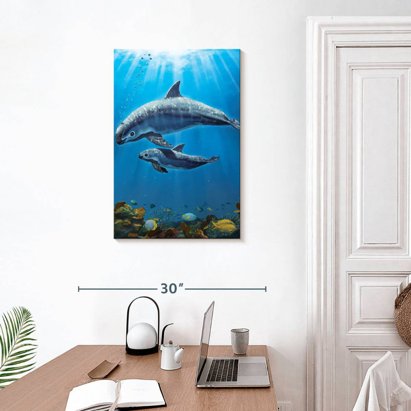 Brampt Vaquita Critically Endangered, 30" H x 20" W