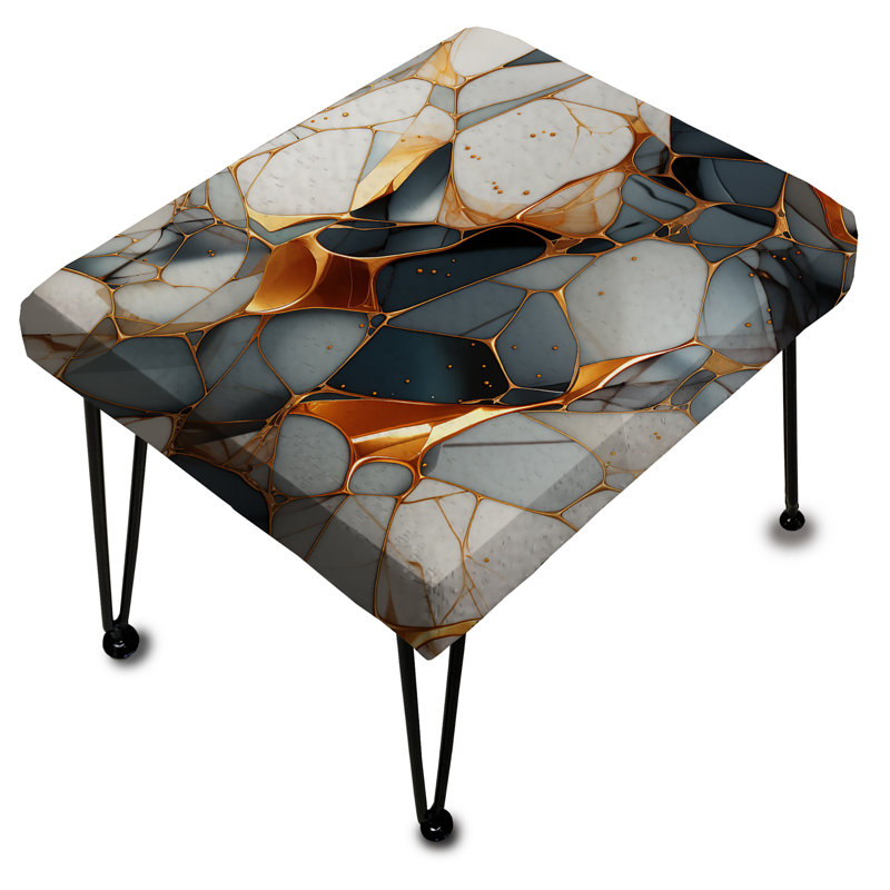 Repose-pieds en marbre Urban Luxe