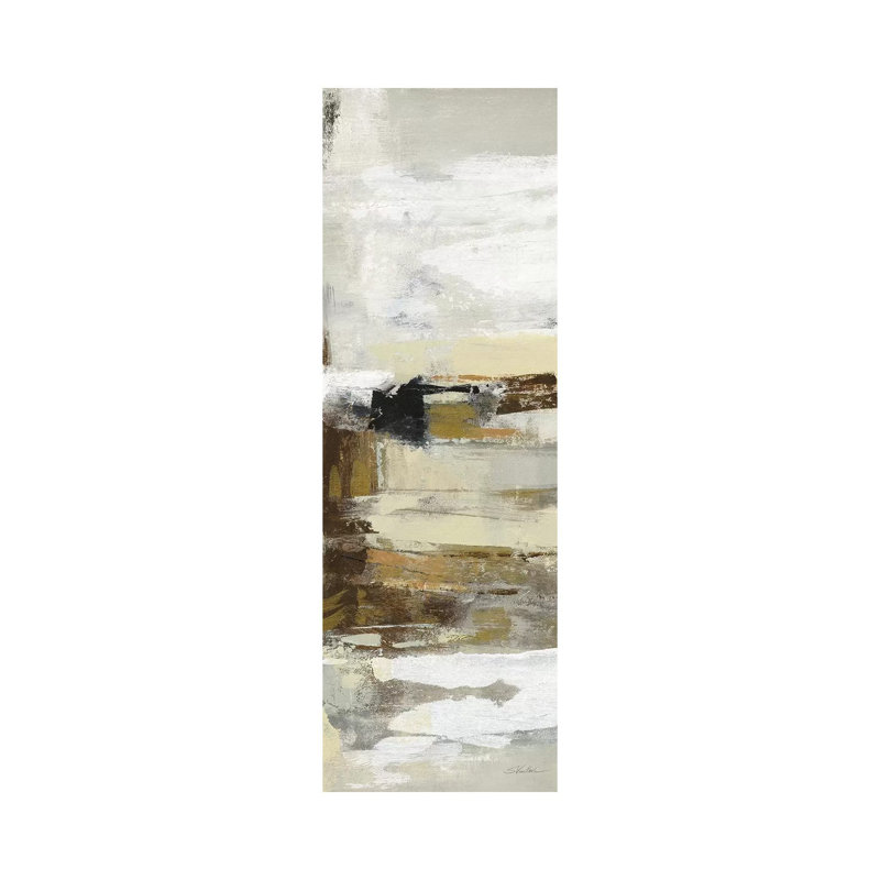 «Lava and Steam IV» par Silvia Vassileva, reproduction d'art panoramique sur toile, H 36 po x l 12 po x P 1,5 po