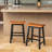 Wood 24" Saddle Stool-423442578
