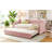 Upholstered Velvet Daybed with Trundle Bed-216178647