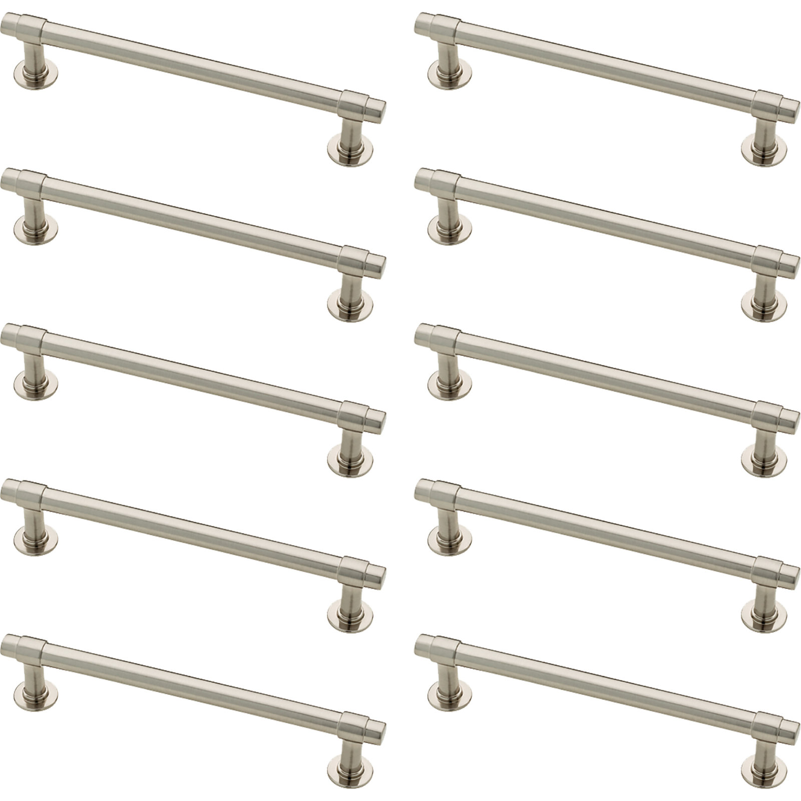 Francisco Bar Cabinet Pull, Satin Nickel, 5"