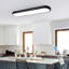 Gracious Aelin 1-Light 100cm Acrylic LED Dimmable Flush Mount-1395442002