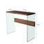 Arkoe 91cm Solid Wood Top Console Table