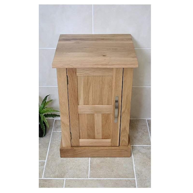 Eberly Solid Wood Bathroom Cabinet