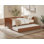 Lit de jour simple en bois massif avec couchette Camello