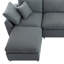 Canapé modulaire rembourré en duvet rembourré-282326675