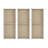 Embellished 3-Piece Canvas Wall Art Set