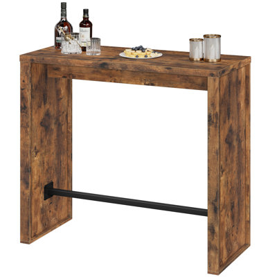 35.8" Tall Bar Table,Dining Table,Counter Height Bar Table