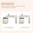 Makeup Vanity with Light mirror,5 drawers,Power Outlet