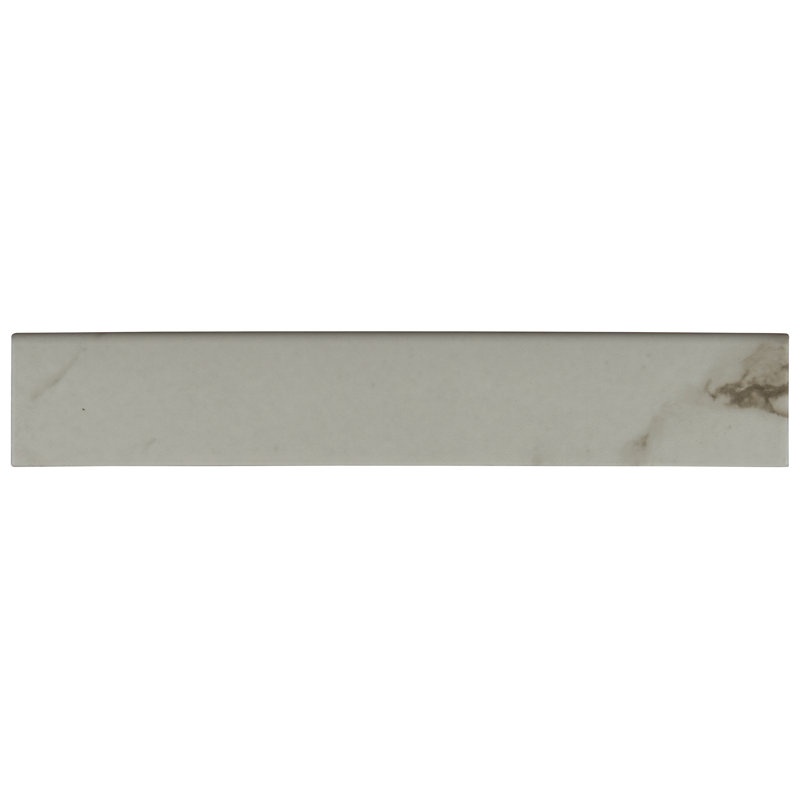 Carreau de faïence en porcelaine mate 3 po x 18 po Astoria Lucio