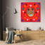 «Bungalow Rose Marr, Laura», reproduction d'art sur toile tendue avec châssis: Lucha Libre IV-309622214