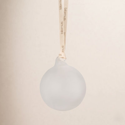 JUHLA 3" Glass Bauble