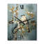 Horloge murale Birch Woods Silent Woods VII - Animaux-99629938