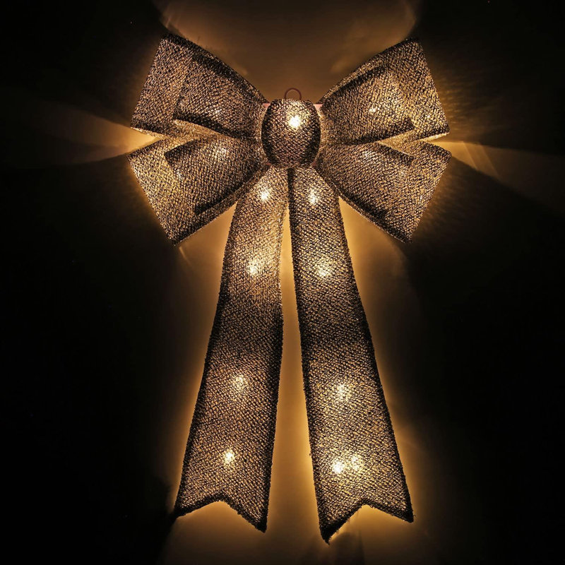 LED Lighted Sign, Silver