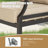  Tamarin Patio Aluminum Club Chair With Sunbrella Cushions