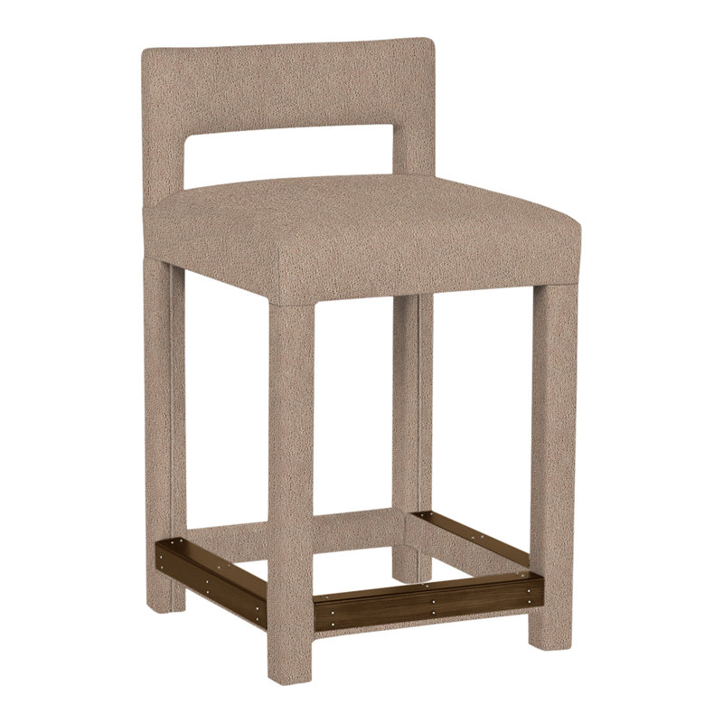 Thom Filicia 25.5'' Counter Stool, Havana, Navada Mushroom