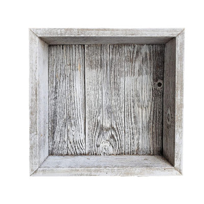 Bluford Square Cedar Floating Shelf