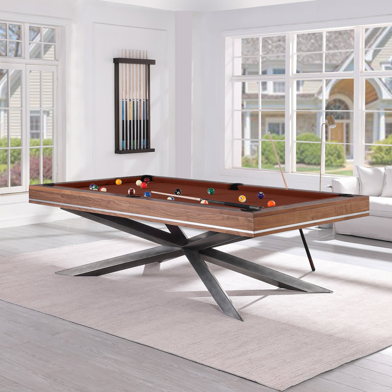 Playcraft Astral 8' Slate Pool Table with Professional Installation Included, No, Brick