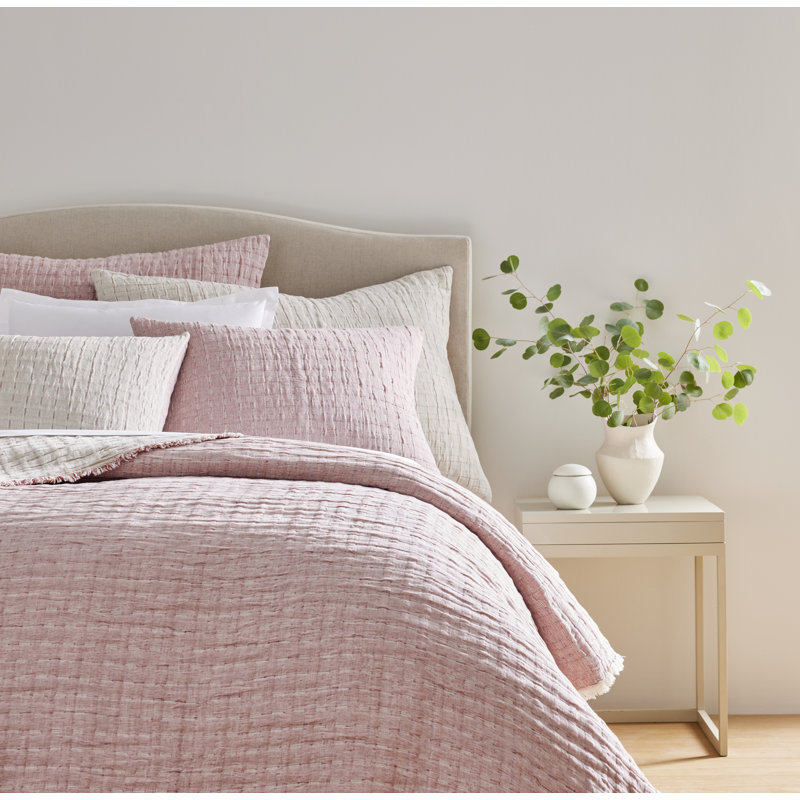 Devon Coverlet, King, Crimson