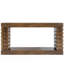 Console 70,87 po en bois brun étroit avec rangement pour canapé d'entrée