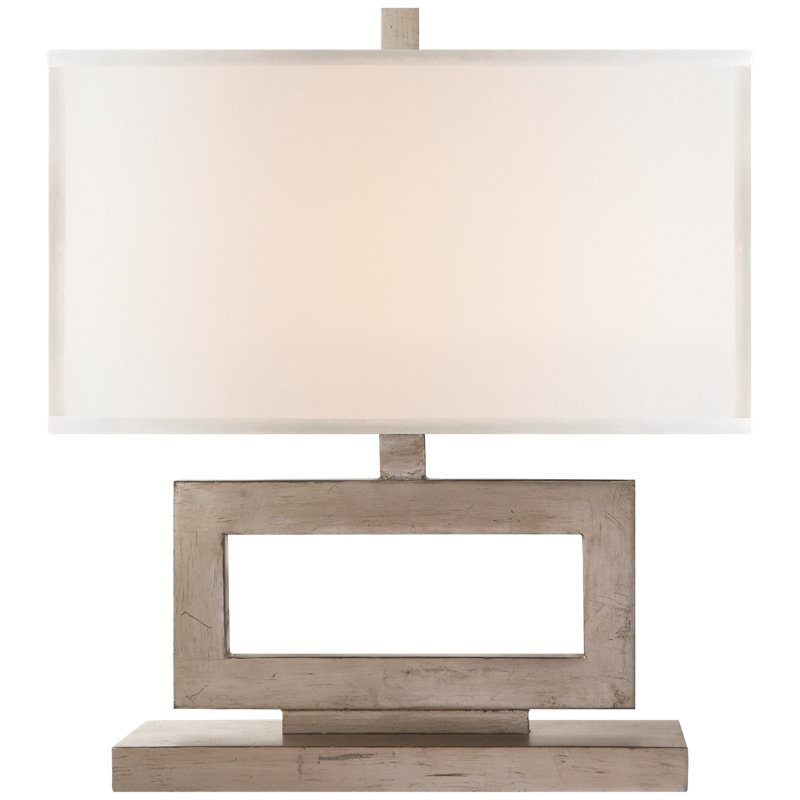Mod Table Lamp, Silver