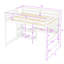 Lit mezzanine double Orelia pour enfants-111574678