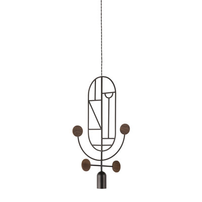 Wooden Dots 1 - Light Pendant