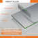 32-36" W x 72" H Framed Rectangle Reversible Shower Door with Tempered Glass