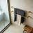 Bathroom Towel Rack Double Bar Wall Mounted Stainless Steel Towel Holder with Modern Rectangular Frame Brushed Gold Finish for Kitchen Laundry and Bath