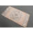 Boho Chic Vintage Turkish Handwoven Area Rug for Small Living Room or Entryway Decor