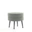 Repose-pieds rembourré d'appoint (un seul repose-pieds)-271629089-271629090