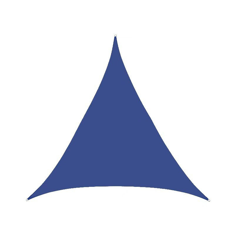 Toile d'ombrage triangulaire pour piscine, Blue