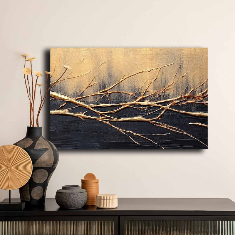 Peinture décorative sur toile