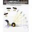 Adjustable Push Brooms with Replaceable Head