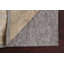 Tapis gris en laine noué à la main de conception unique 5 pi 9 po x 7 pi 9 po Forseti