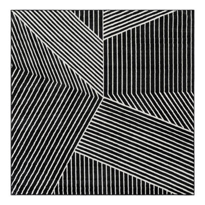 Latitude Run® Orkla Nikolis Rug Black