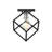 Democritus Flush Mount-2037707328