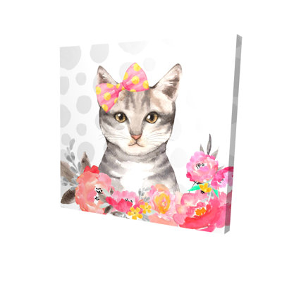 Charming Cat Bedroom Canvas | Home Decor for Pet Lovers