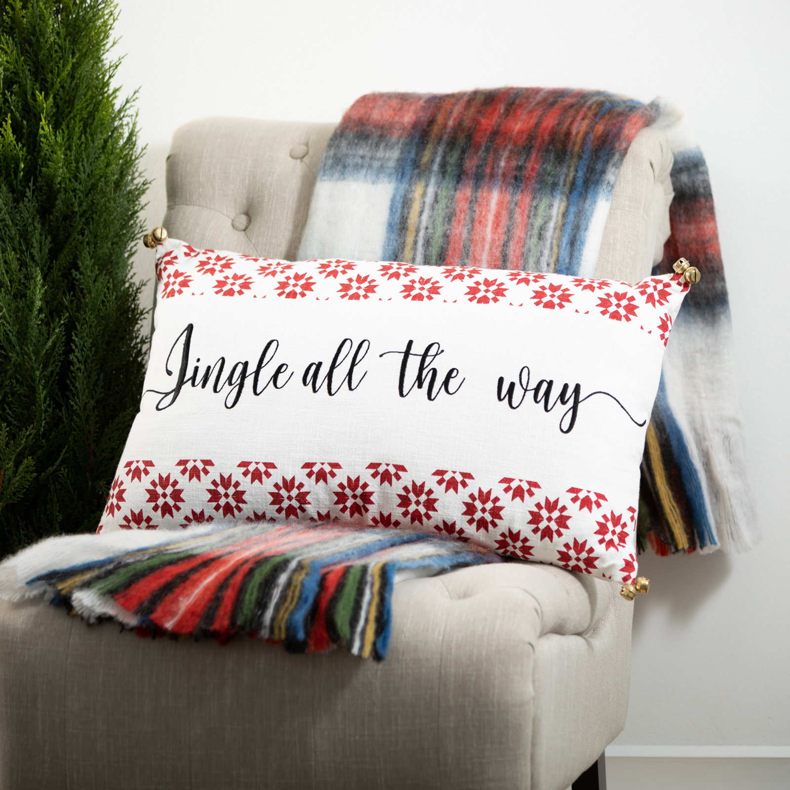 Bloomsbury Cotton Hand Woven Throw Blanket