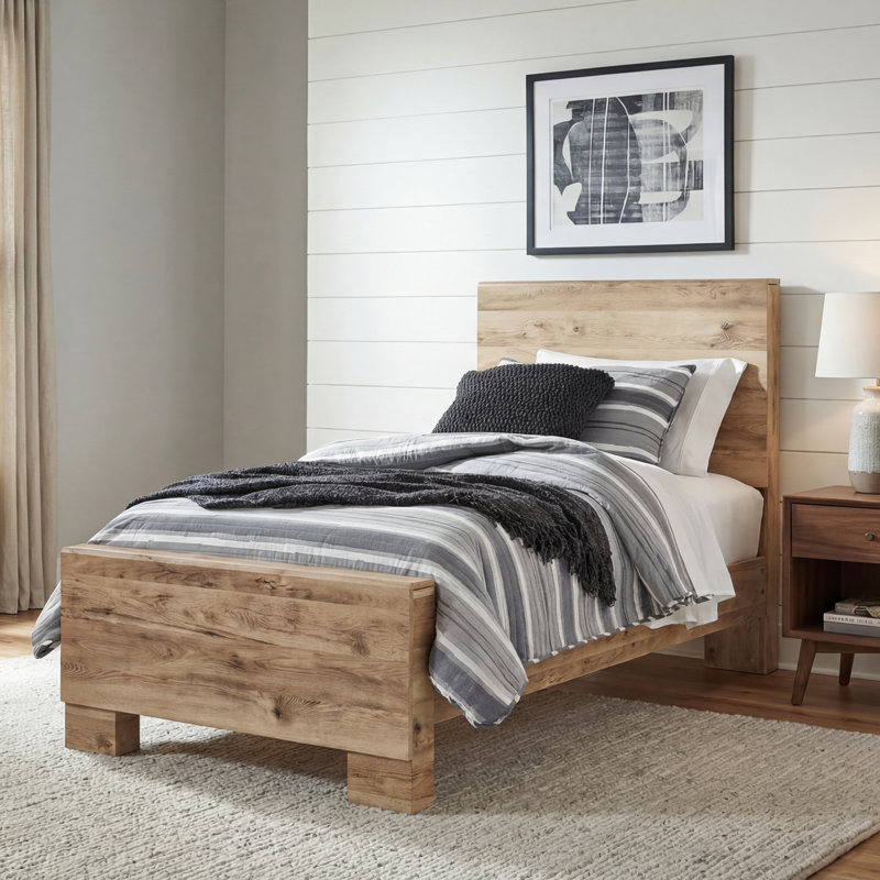 Hyanna Twin Panel Bed, Twin