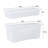 Wham Festive 3 Piece Tree & 2 Decoration Storage Boxes Clear
