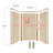 72'' W 48'' D 96'' H Tongue And Groove Composite Wall