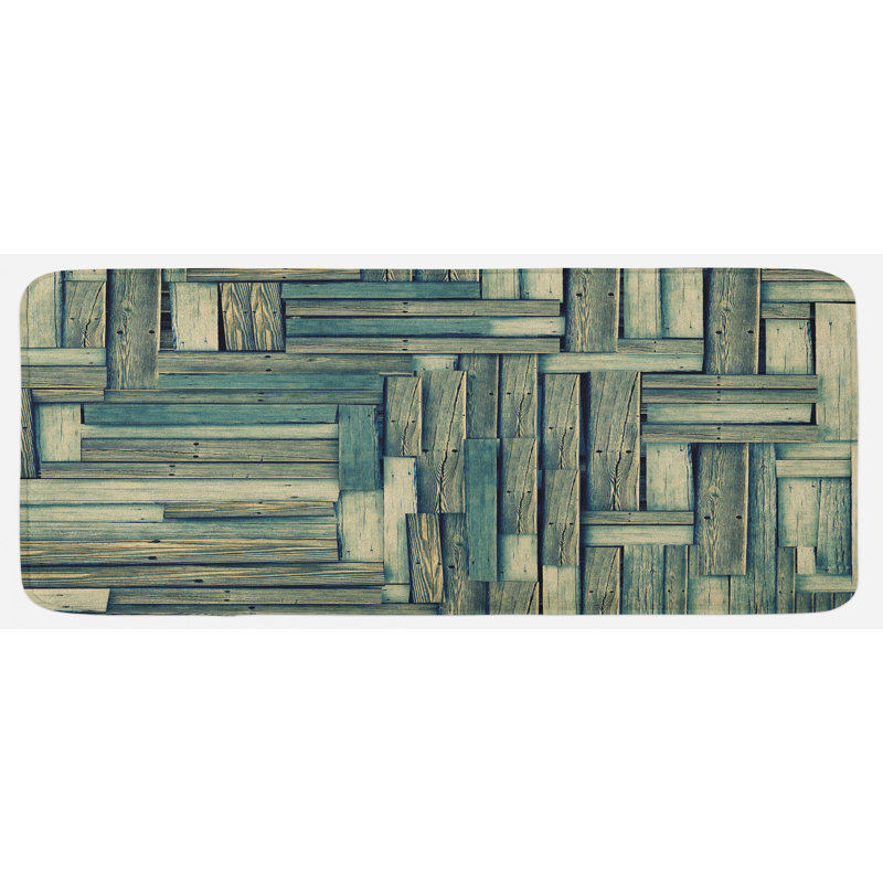 Tapis de cuisine en bois